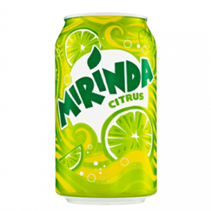 Mirinda Orange No Artificial Flavors Soft Drink, Can, 250 Ml