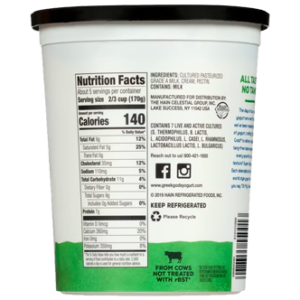 Stonyfield Organic Food